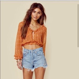 For Love & Lemons Analisa blouse